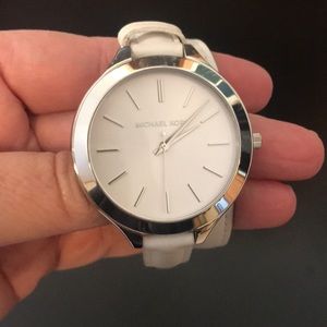 Michael Kors Women’s White Wrap Watch
